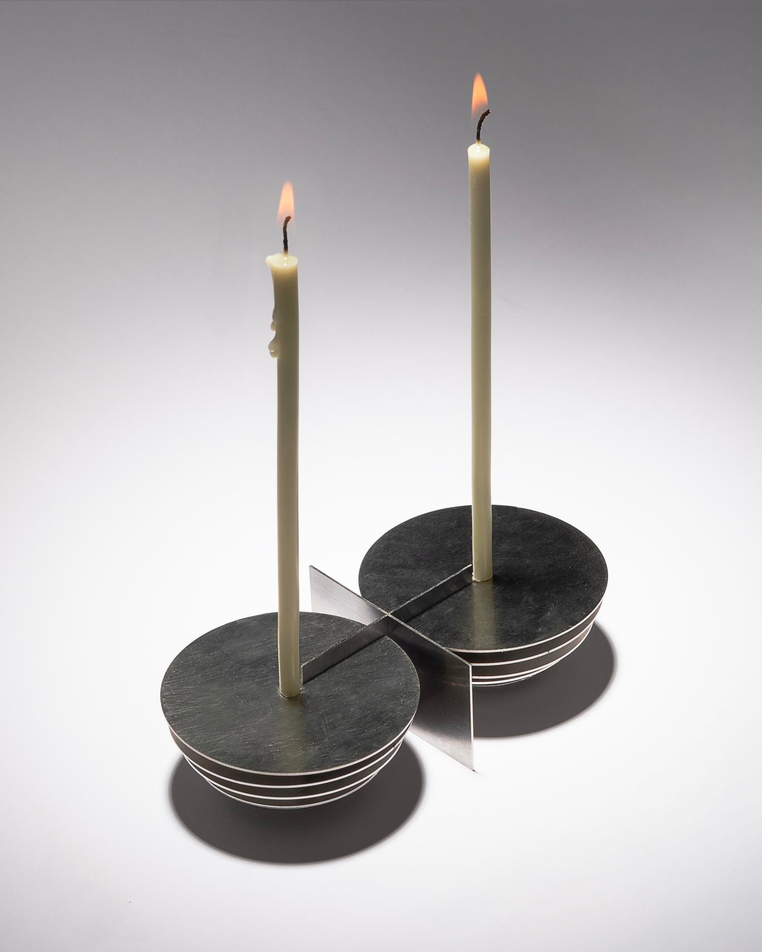 Hyperbole Candleholders