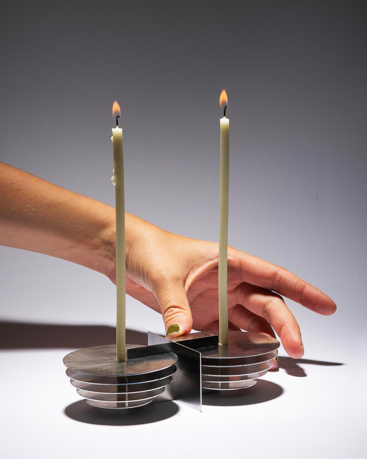Hyperbole Candleholders